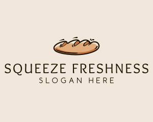 Fresh Bread Loaf  logo design