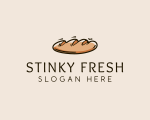 Fresh Bread Loaf  logo design