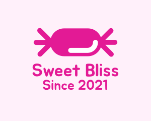 Sweet Candy Dessert  logo design