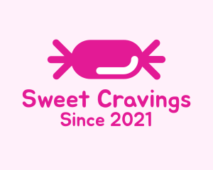 Sweet Candy Dessert  logo design