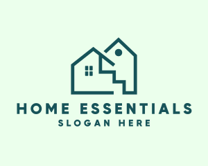 Home Apartment Residence logo design