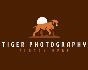 Wild Prehistoric Tiger logo