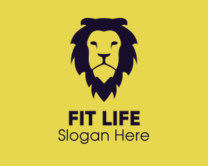 Feline Wild Lion Logo