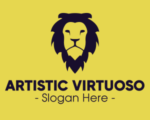 Feline Wild Lion logo design