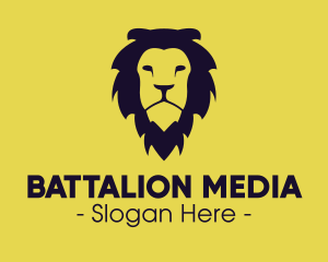 Feline Wild Lion logo design