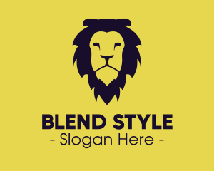 Feline Wild Lion logo design