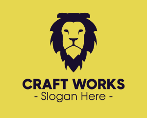 Feline Wild Lion logo design