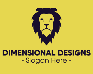 Feline Wild Lion logo design