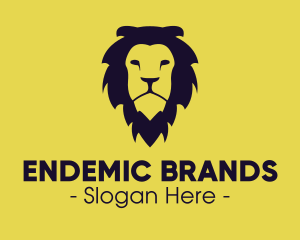 Feline Wild Lion logo design