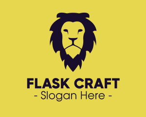 Feline Wild Lion logo design