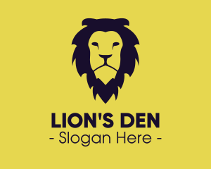 Feline Wild Lion logo design