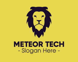 Feline Wild Lion logo design