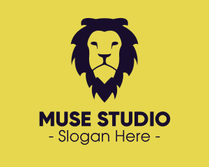 Feline Wild Lion logo design