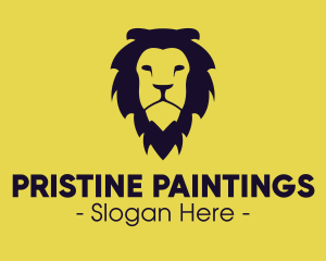 Feline Wild Lion logo design