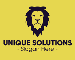 Feline Wild Lion logo design