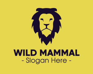 Feline Wild Lion logo design