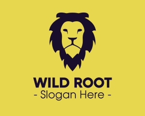 Feline Wild Lion logo design