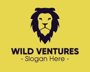 Feline Wild Lion logo design