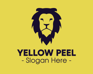 Feline Wild Lion logo design