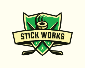 Hockey Sports Team logo design