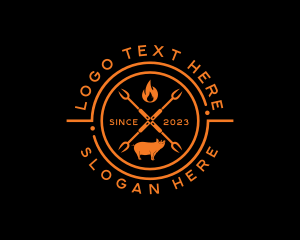 Pork Fire Grill Restaurant logo