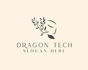 Branch Woman Beauty logo design