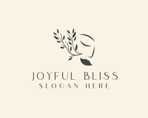 Branch Woman Beauty logo design