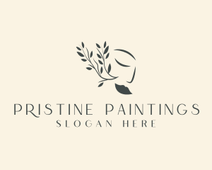 Branch Woman Beauty logo design