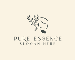 Branch Woman Beauty logo design