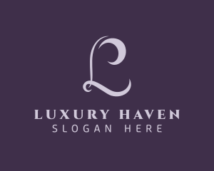 Luxury Brand Letter L logo design