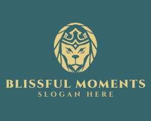 Luxury Royal Lion Logo
