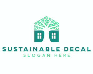 Sustainable Wellness Tree logo design