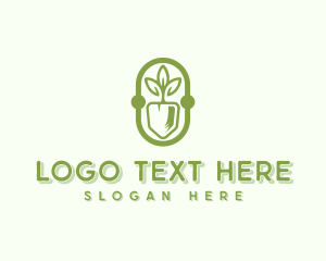 Plant Shovel Gardening logo