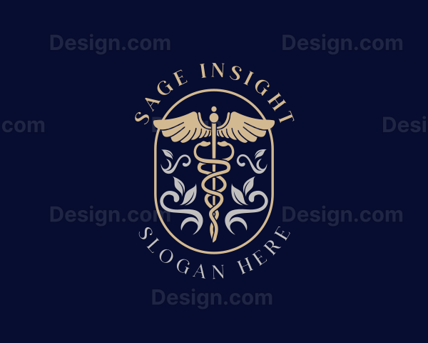 Medical Caduceus Hospital Logo