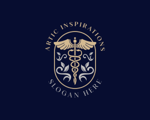 Medical Caduceus Hospital Logo