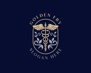 Medical Caduceus Hospital Logo