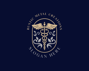 Medical Caduceus Hospital Logo