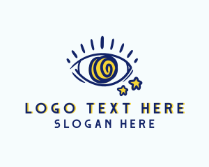 Spiral - Creative Spiral Eye logo design
