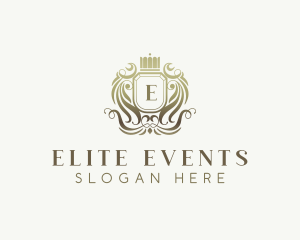 Luxury Wedding Event logo design