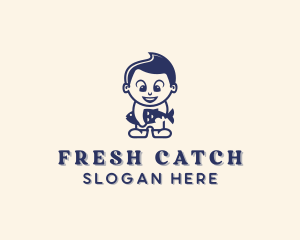 Fish Seafood Kid logo