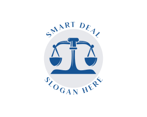 Court Weighing Scale logo design