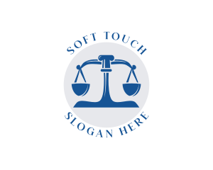 Court Weighing Scale logo design