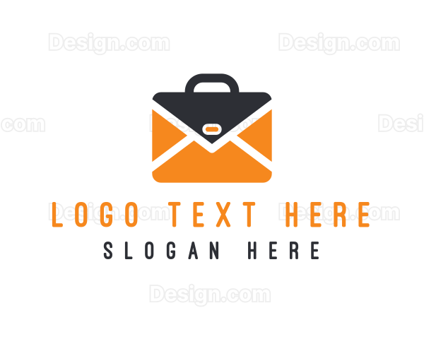 Envelope Mail Briefcase Logo