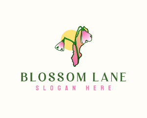 Sweden Flower Blossom logo