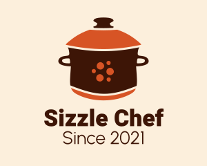 Casserole Cooking Pot  logo design