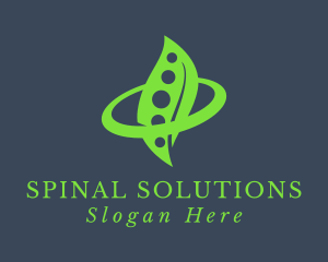 Chiropractor Healthcare Clinic logo