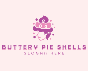 Baker Cupcake Bakery logo design