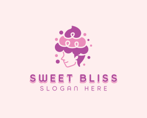 Baker Cupcake Bakery logo design