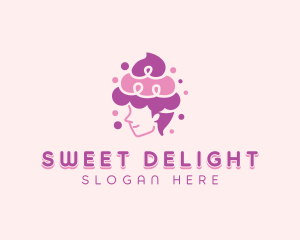 Cupcake Woman Bakery logo design