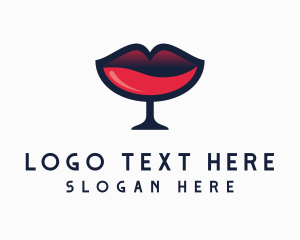 Lip Wine Glass Bar logo